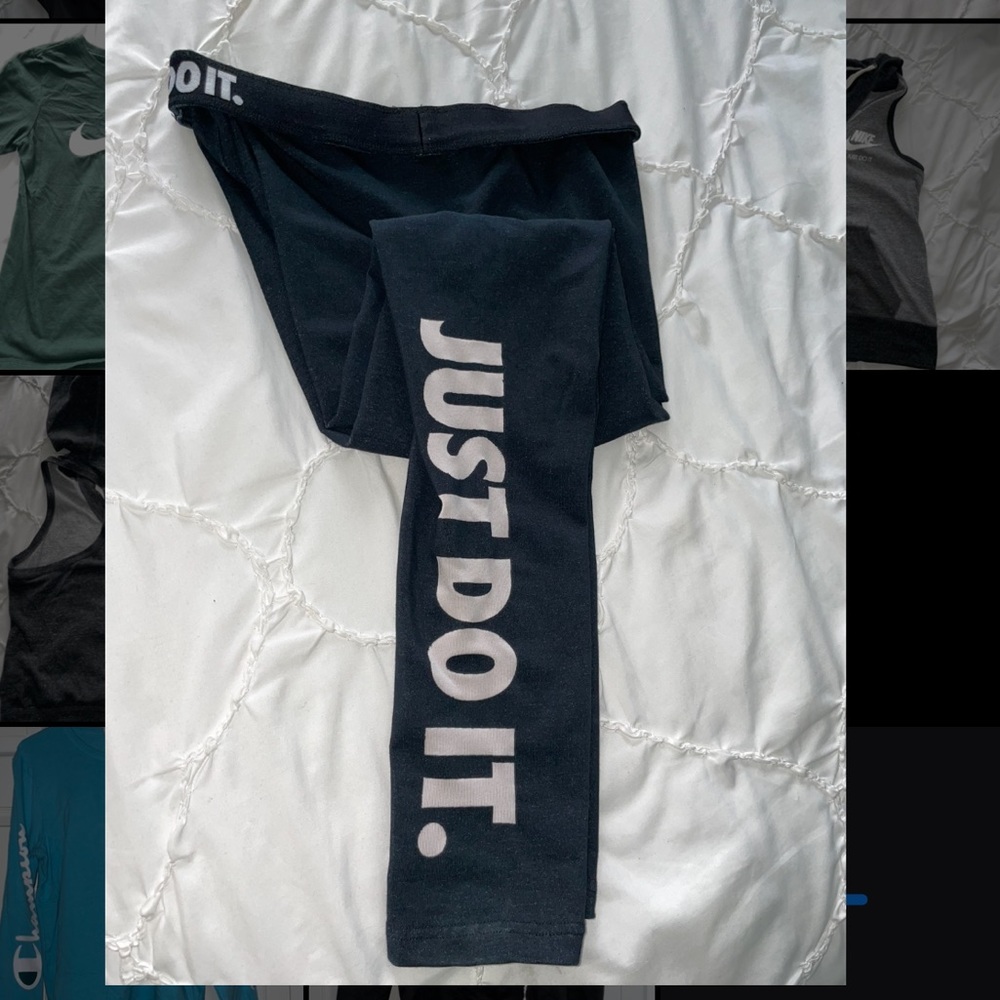 nike “just do it” leggings